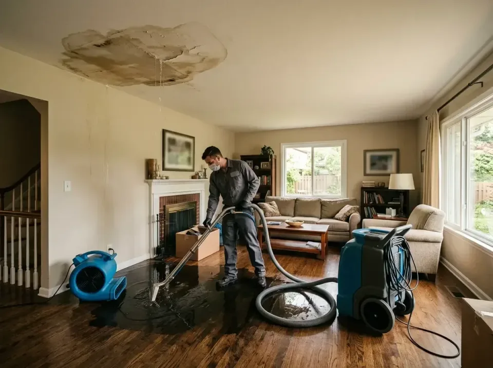 attic-pipe-burst-ceiling-drip-008 — frequently asked questions, Water Damage Restoration & Carpet Care in Carlisle, IA